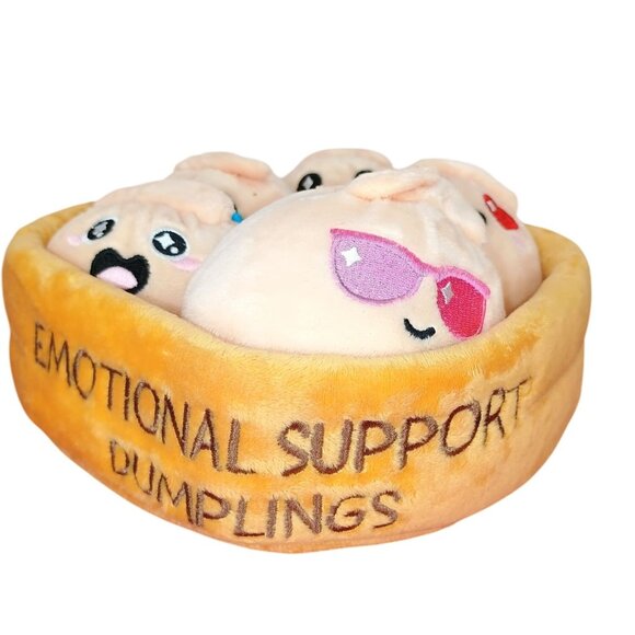 Emotional Support Dumplings Plush Toy Set - Picture 1 of 11